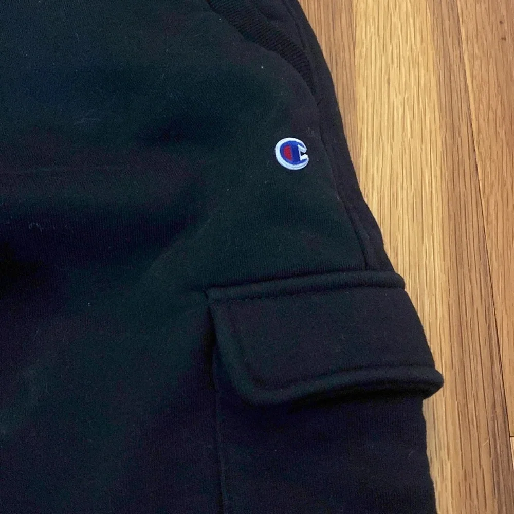 Champion Boys Black Joggers Size L